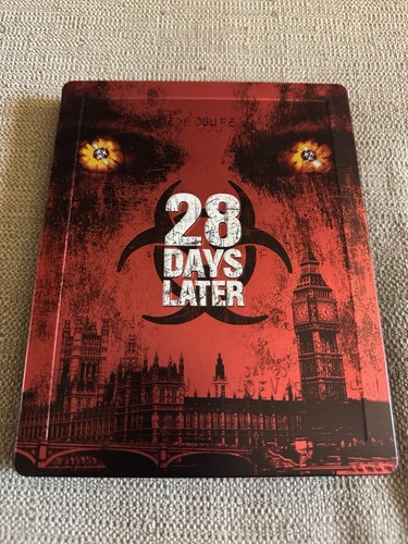 28 Days Later 2002 Limited Edition Steelbook Blu-ray Custom Fullslip