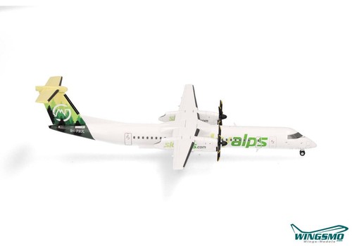 Herpa Wings Sky Alps Bombardier Q400 9H-PAUL 573115 - Photo 2/5