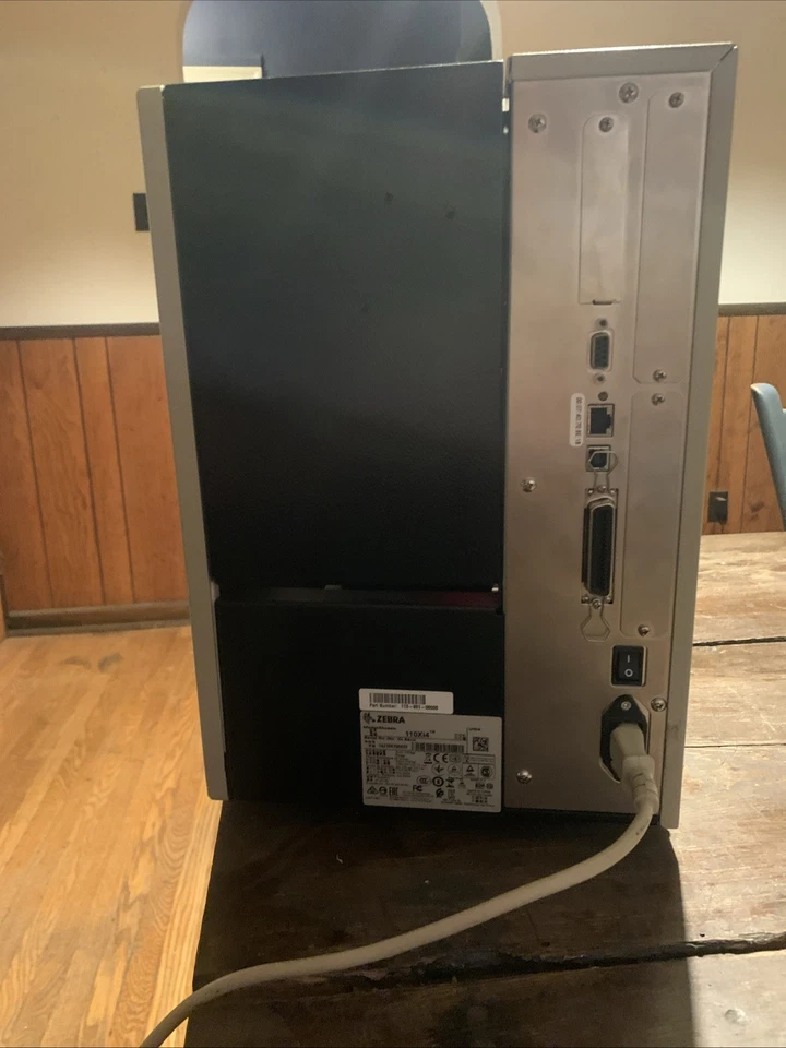 Zebra 110Xi4 300 DPI Monochrome Thermal Label Printer - Image 4 of 4