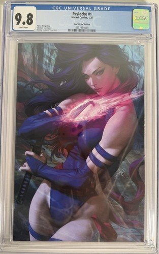 CGC 9.8 PSYLOCKE #1 1:100 INCENTIVE Stanley "Artgerm" Lau Virgin Edition