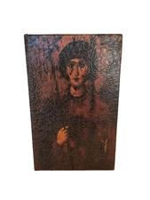 Vintage Classic Faux Book Box Hollow Hideaway Byzantine Soldier 