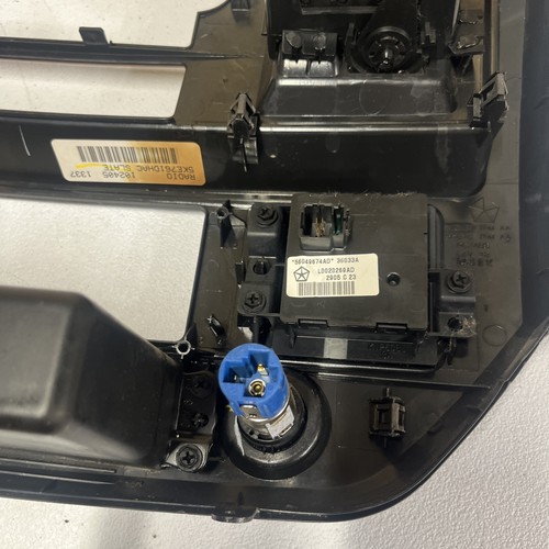 2006-2008 Ram 1500 Center Dash Radio Bezel Vents Trim Woodgrain Gray - Bild 8 von 9