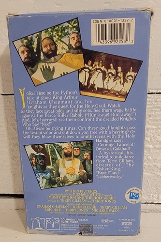 Monty Python and the Holy Grail Starring Graham Chapman (VHS, 1992) - Picture 4 of 6