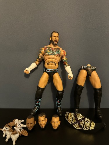 Figura de acción AEW Jazwares CM Punk Supreme