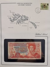 Franklin Mint 24 x Banknotes of Nations Mint Uncirculated & with a Postage Stamp