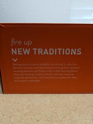 Solo Estufa Pi Horno de Pizza Quemador de Gas Unidad de Montaje Solo Nuevo en Caja - Imagen 9 de 10