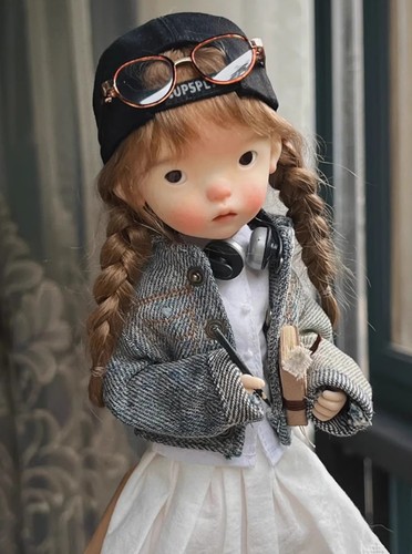 1/6 BJD Doll 10in Doudou Normal Color Y66-Free Face Make UP+Free Eyes - Picture 3 of 6