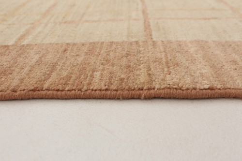 Cream 4'0" x 6'8" Hand-knotted Oriental Carpet Traditional Wool Area Rug - Picture 5 of 9