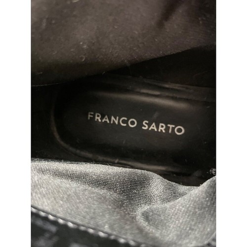 Botines Franco Sarto de cuero marrón y gamuza con cierre de hebilla lateral - Imagen 8 de 8