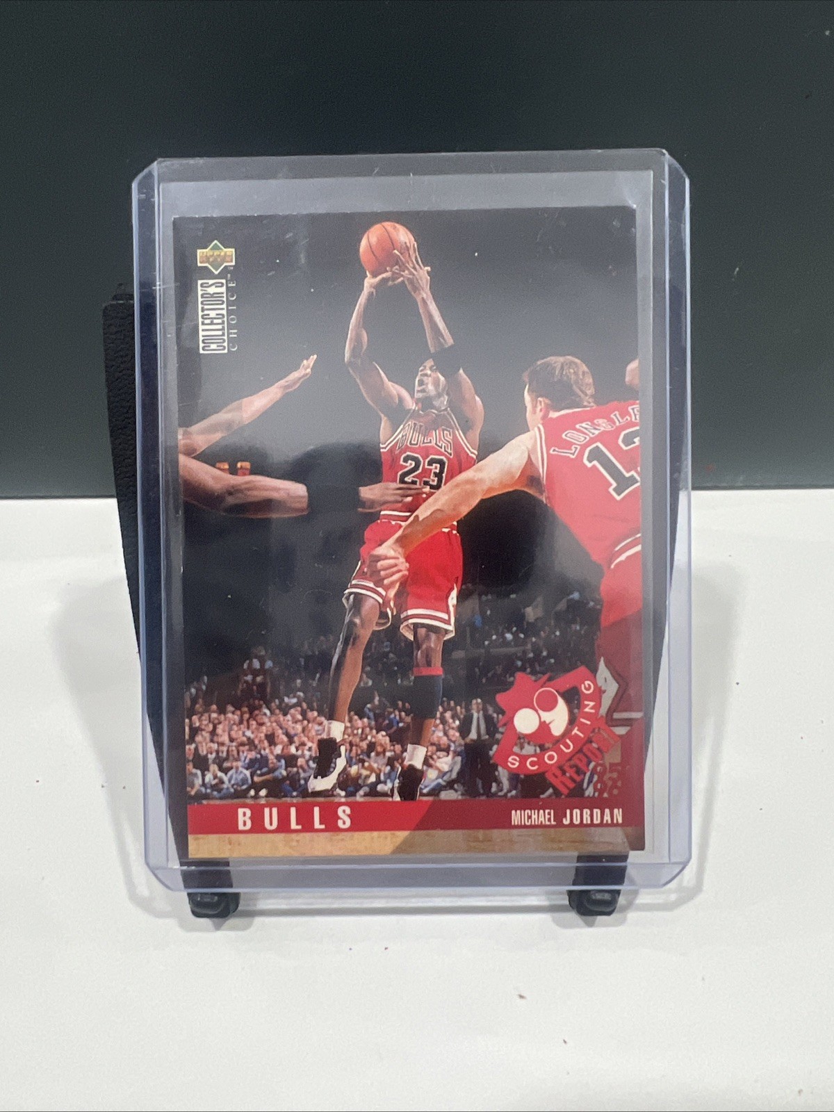 Michael Jordan 1995 Upper Deck Collector's Choice Scouting Report # 324 J6285