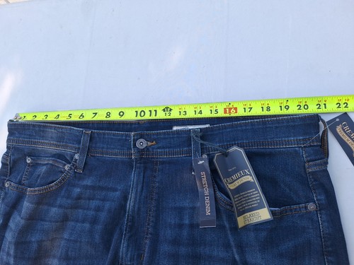 Jeans Cremieux Uomo Blu Relaxed Denim Dritto 40x32* Nuovo con etichette (42x32) Vedi foto - Foto 6 di 14