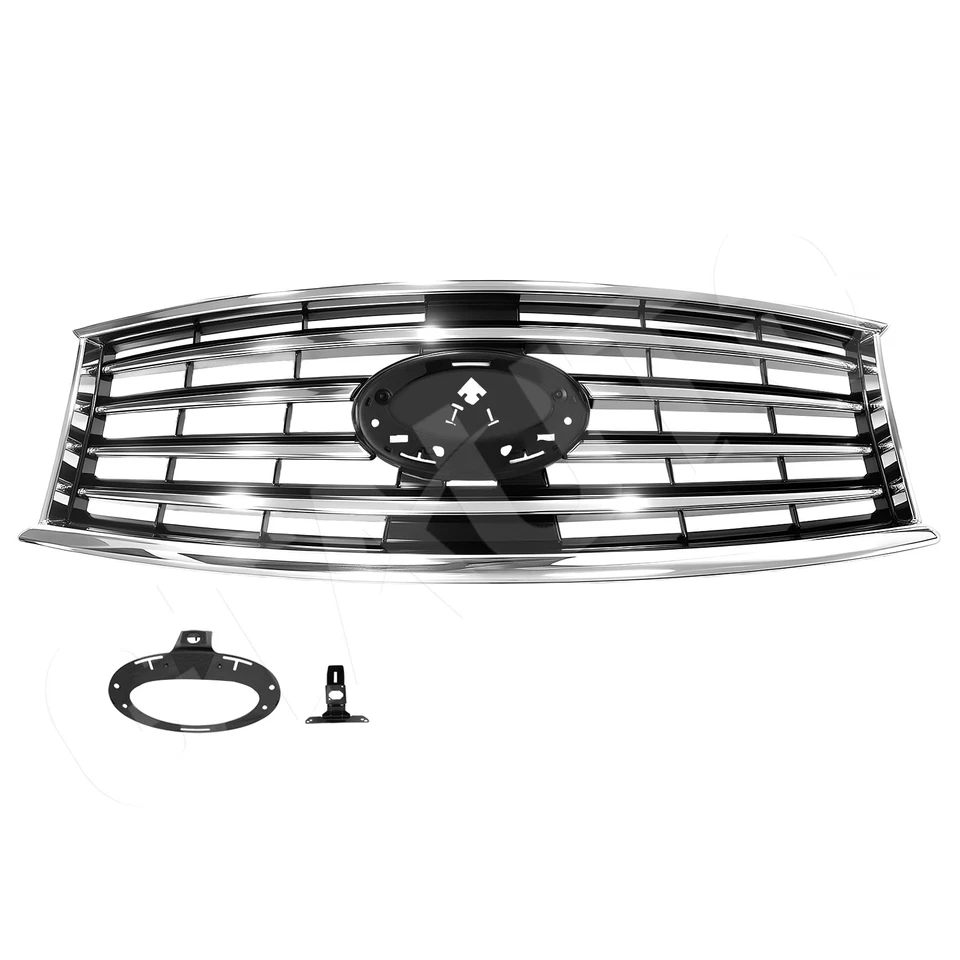 Fit For 2013 2014 2015 Infiniti QX60 JX35 Chrome Grille IN1200123 623103JA0A Foto 2 de 4