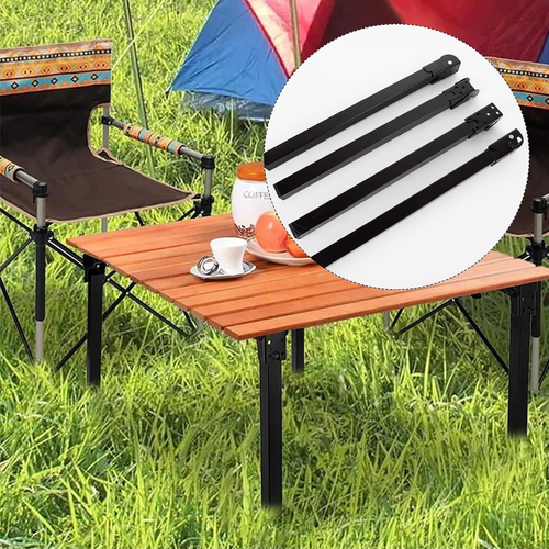 4 Pack 400Mm / 16 Inch Folding Table Legs, Metal Foldable Furniture Legs with Sc - Picture 5 of 12