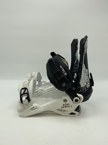 FUSION SNOWBOARD BINDING M White Used - Picture 2 of 9