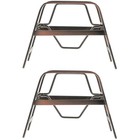  2 PCS Coffee Filter Holder Holders Practical Filtering Paper Rack