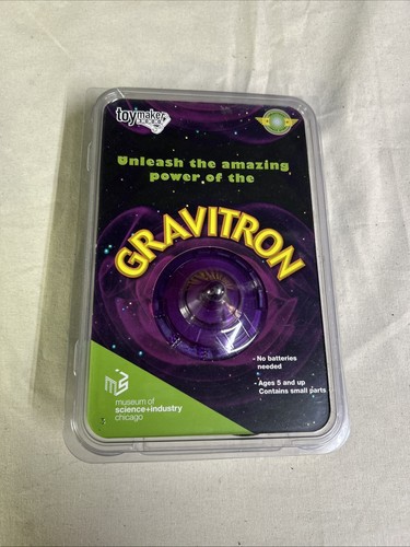 Toymaker 3000 Space Gravitron Gyro Toy Museum of Science & Industry Purple Kayla - Picture 1 of 3