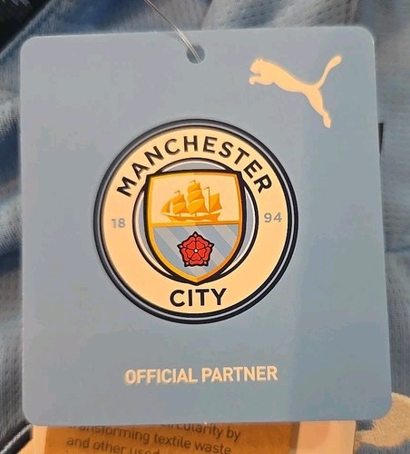 775076-01 Camiseta Manchester City 24/25 Home Manga Larga Puma Para Hombre XL Azul - Imagen 13 de 15