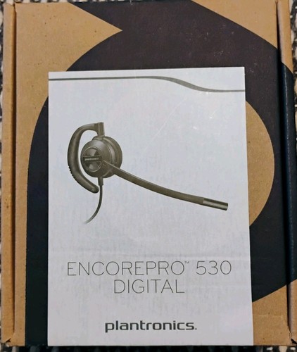 Plantronics EncorePro HW530 Black Ear-Hook Headsets New Open Box