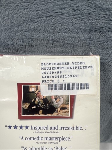Mouse Hunt (VHS, 1998, DreamWorks) Nathan Lane/Lee Evans/Christopher Walken! NEW - Picture 6 of 9