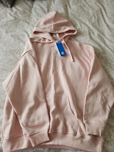 Ladies Adidas Originals Trefoil Essential Oversized Hoodie/JOGGER SET 12/14 BNWT - Picture 13 of 18