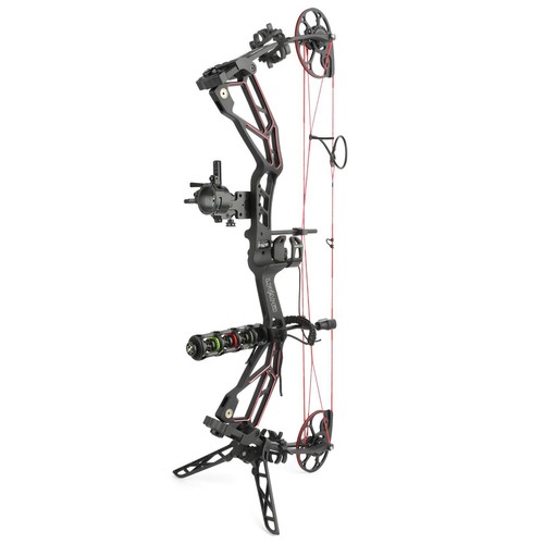 30-70lbs Hunting Compound Bow Sight Arrows Set 320FPS Archery RH Shooting Target - Picture 17 of 33