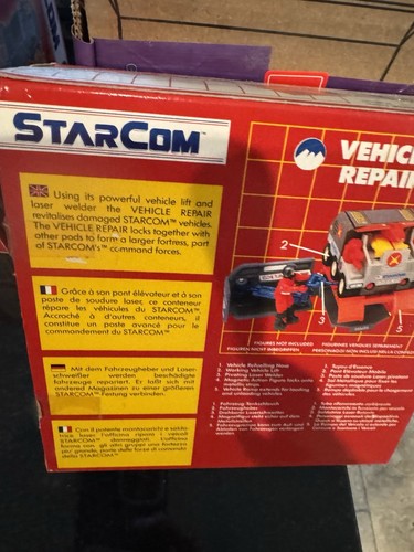 Starcom Vehicle Repair Mobile Action Pod, MISB, factory sealed, case fresh - Picture 7 of 7