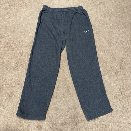 Nike Jogginghose grau weites Bein Baggy gerade - Herren Large - 611458-071
