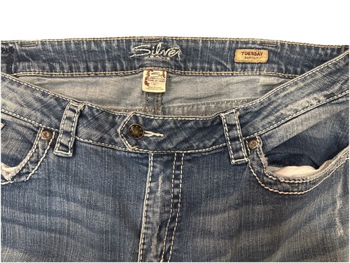Silver Jeans Tuesday Bootcut SZ18/L31 Preowned - SEE DESCRIPTION - Picture 4 of 14