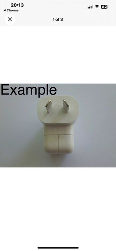 Apple iPad iPhone USB Power Adapter / Charger A1357 MC359X/A New In Sealed Box - Picture 11 of 11