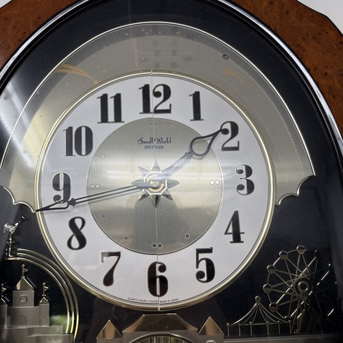 Rhythm Small World Timecracker Wall Clock / Sound Motion Musical / 4MH752 / Flaw - Picture 2 of 10