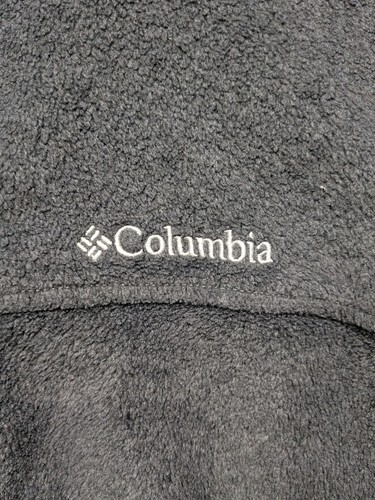Columbia Sportswear Giubbotto Uomo Flattop Ridge Pile XXL Antracite XM1570 Full Zip - Foto 3 di 7