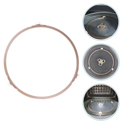 Bandeja giratoria de vidrio Rueda de rodillo de microondas para anillo de soporte de placa - Imagen 11 de 12