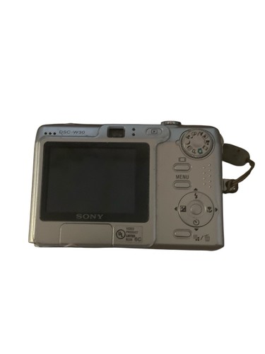 Cámara digital Sony Cyber-Shot DSC-W30 6,0 MP - plateada - PARA REPUESTOS - Imagen 2 de 6