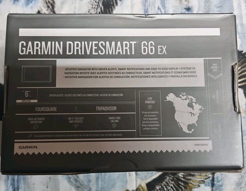 Garmin DriveSmart 66 EX 6" Car GPS Navigator with Advanced Lane Guidance - Picture 3 of 4