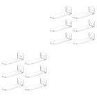  2 Sets Floating Schuhhalter Wand Schuhregal Schuh-Organizer-Rack