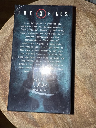 Vintage The X Files VHS Set Brand New Sealed 1997 W/ Collector Cards - Picture 5 of 8