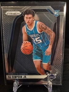 2024-25 Prizm Basketball KJ Simpson Jr. (RC) Rookie Charlotte Hornets #247
