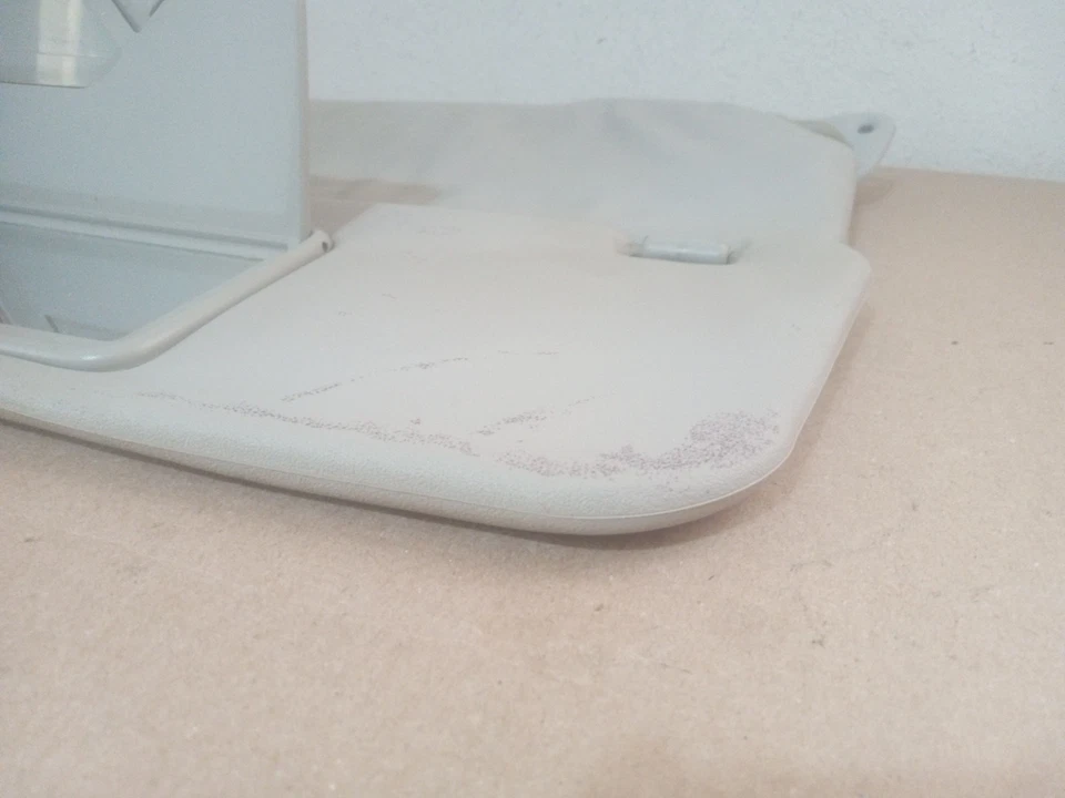 Par de parasoles laterales para conductor y pasajero Scion XA 2004-2006 vinilo gris Foto 4 de 4