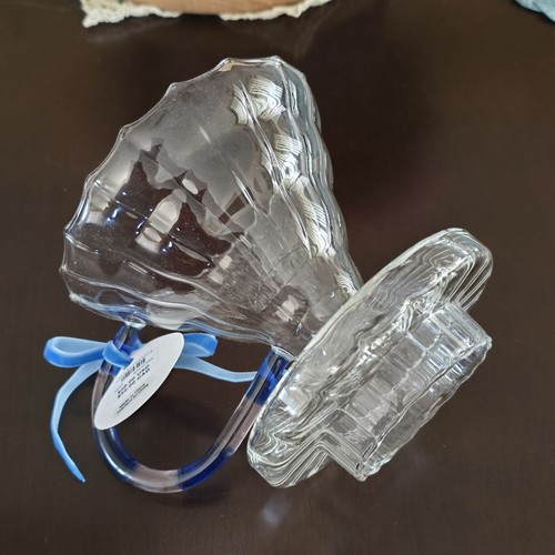 Anthropology Aliegra Hand Blown Borosilicate Glass Mug Top Pourover Coffee Maker - Picture 7 of 8