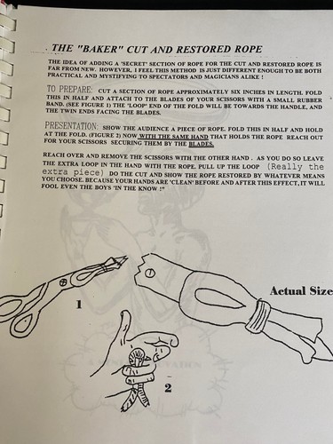 A BAKERS DOZEN by Rev Wm .F.  Baker Jr.  RARE Parlor & Close-up Magic. - Picture 6 of 7