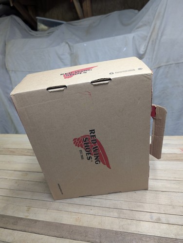 Red Wing 1102 Mens Work Boots 8.5 D Two Tone Brown ASTM F 2892-11 EH - Picture 3 of 17