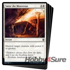 Smite The Monstrous X4 M/NM Magic: The Gathering MTG Zendikar Rising