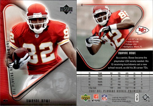 2007 Upper Deck NFL Players Rookie Premiere Complete Your Set #1-30 You Pick! - Picture 8 of 29