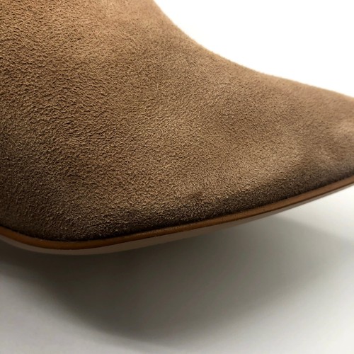 Marc Fisher hellbraune Wildleder-Stiefeletten 3" Stilettoabsatz Größe 7,5 neu ohne Etikett - Bild 5 von 9