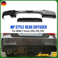 2 Rohr links Diffusor für BMW 3er E92 E93 M-Paket Heck Diffusor Performance Stil