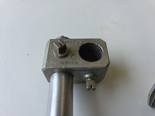 Fisher Scientific Lab Flexaframe Castaloy Rod Clamp Thumb Screw 90 Angle Fixture - Picture 4 of 8