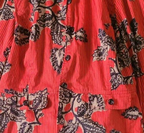 Vintage Evan-Picone Multicolor Red Orange Black Gold Evening Blazer Jacket 16W - Picture 3 of 8
