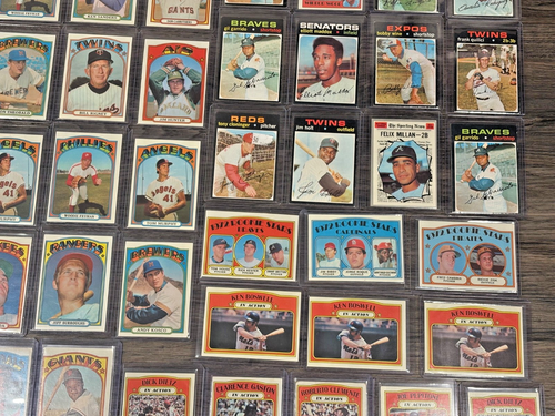 1971–1972 Topps Baseball Lot (62) – Roberto Clemente, Tom Seaver, Joe Torre - Picture 4 of 13