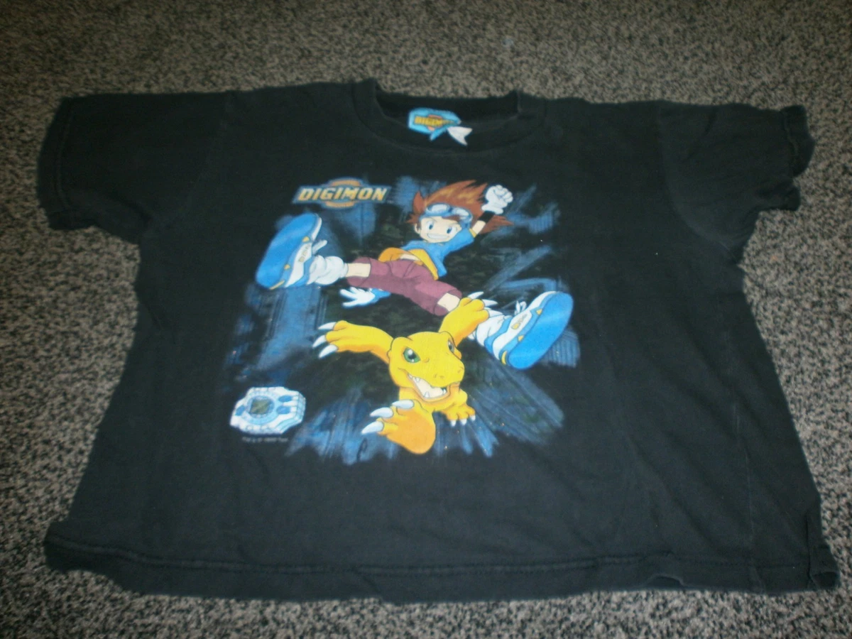 Digimon Boys Short Sleeve Tops, Shirts & T-Shirts for Boys for
