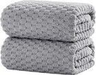 Extra Large Bath Towel Set of 6 40x80 Super Soft Quick Dry Microfiber Towels